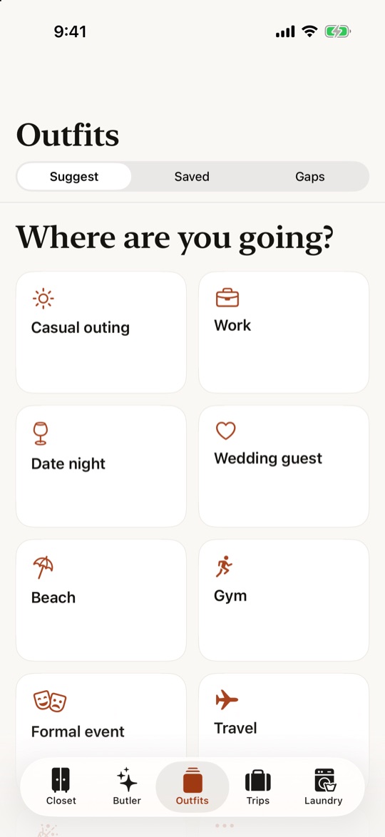 Outfits: Where are you going? Occasions including casual outing, work, date night, wedding guest, beach and gym.